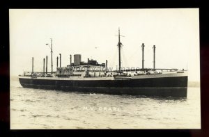 bf515 - New Zealand Shipping Cargo Ship - Orari , built 1931 - postcard Feilden