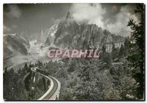 Modern Postcard Chamonix (Haute Savoie) The Mer de Glace (Alt 1913 m) Viaduct...