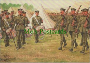 Military Postcard - The Essex Regiment - Arrival in Camp  RRR1254