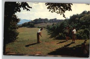 Postcard--Holston Hills CC Golf Course-Marion,Virginia