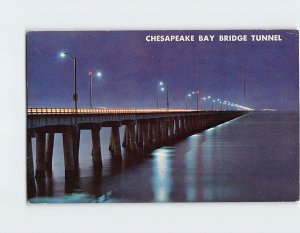 Postcard Chesapeake Bay Bridge Tunnel, Virginia