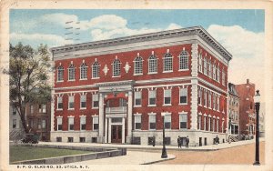 J84/ Utica New York Postcard c1910 Elks Lodge Building 146