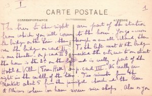 Vintage Postcard Saumer Vue Generale Cote Nord