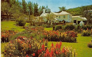 Gardens at Waterlot Inn Southampton Bermuda 1975 