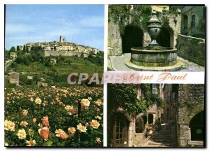 Modern Postcard Saint Paul de Vence French Riviera French Riviera artists Cit...