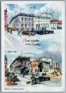 BERLIN GERMANY pre- & post- WAR 1933-1946 VINTAGE POSTCARD THE DOME