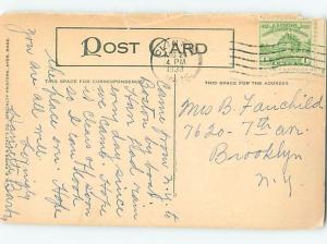 Divided-Back MUNICIPAL BUILDING Clinton Massachusetts MA ho2919