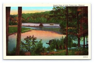 Scenic View Of Lake Taneycomo Missouri Postcard