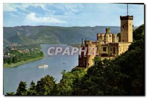 Modern Postcard Schloss Stolzentels am Rhein