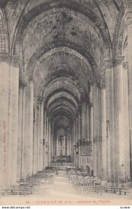 CUNEAULT, France, 1910-1920s, Interieur de l'Eglise