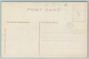 Topeka Kansas~Vinewood Park Lagoon~c1910 Postcard