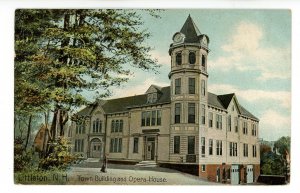 NH - Littleton. Town Building & Opera House