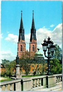 The Cathedral and Gustavianum seen from the University - Uppsala, Sweden