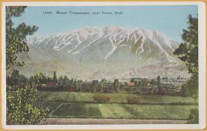 Mount Timpanogos, near Provo, Utah - 
