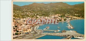 Postcard Modern Aegina Panoramic view