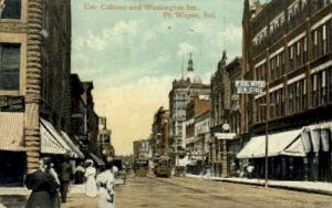 Cor. Calhoun & Washington Street - Fort Wayne, Indiana IN