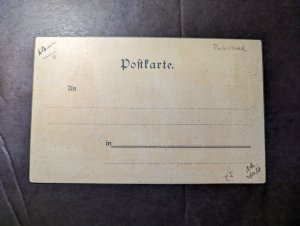 Mint Germany Postcard Omar Mosque in Jerusalem