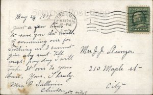 Chatham Ontario King St. East c1910 Postcard