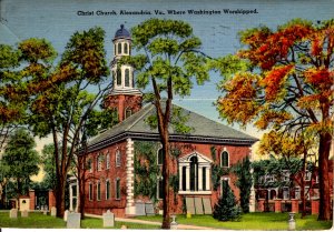 Alexandria, Virginia - Souvenir Folder of Historical Alexandria - 1950s