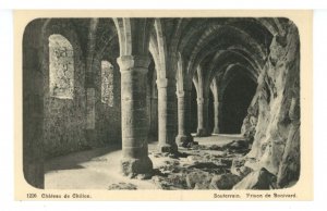 Switzerland - Veytaux. Chateau de Chillon, Underground Prison of Bonivard