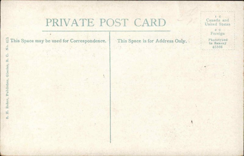 Laggan Alberta Hotel Vintage Postcard