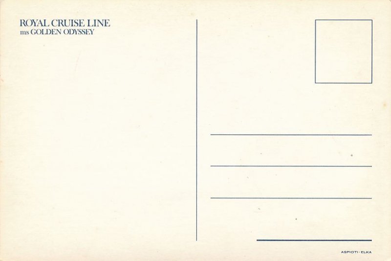 Royal Cruise Line Ship - MS Golden Odyssey