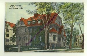 ft984 - The Cloister , Yale University , New Haven , Conn , USA  - postcard