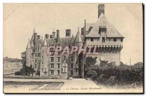 Old Postcard Langeais Indre et Loire Chateau Facade Meridionale