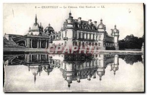 Old Postcard Chantilly Chateau North East coast