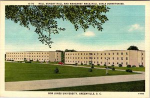 Postcard SCHOOL SCENE Greenville South Carolina SC AM1469