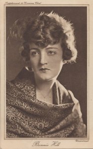 Bonnie Hill Silent Film Actress Old Postcard