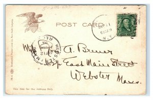 Postcard A Days Sport in the Catskill Mountains NY 1906 T14