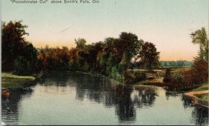 Poonahmalee Cut Smith's Falls Ontario ON c1906 Postcard H15