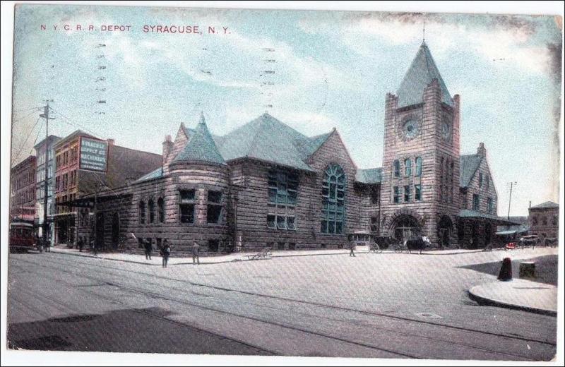 NY - Syracuse. New York Central RR Station