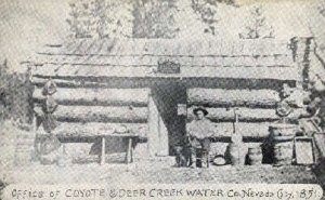 Office of Coyote and Deer Creek Water in Nevada City, Nevada