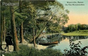 ME, Waterville, Maine, Messalonskee Lake