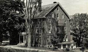 ME - Sabbathday Lake. Shakers Central Brick Dwelling