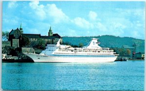 Postcard - M/S Song Of Norway - Royal Caribbean Cruise Line - Miami, Florida