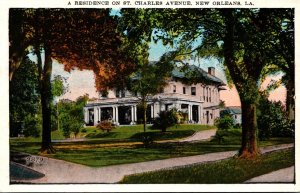 Louisiana New Orleans Residence On St Charles Avenue