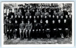 RPPC CHICAGO, IL~ Salvation Army FOURTH BRENGLE MEMORIAL INSTITUTE 1950 Postcard