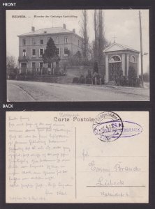 GERMANY 1915, Fieldpost card, Izegem Belgium, WWI