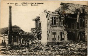 CPA ARRAS - Route de BAPAUME (198903)