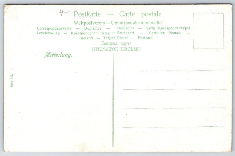 Fantasy~Multiple Babies~Chamber Pots By The Sea~Germany Artist~c1910 Series 319