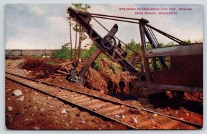Hibbing~Missabe Iron Range MN~Stripping Overburden for Ore~Mahoning Shovel~1910