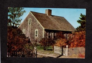 MA Cape Cod Cottage Oldest House Orleans Massachusetts Postcard MASS