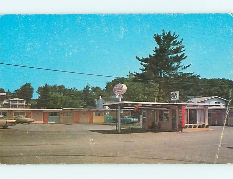 Pre-1980 OLD CARS & CARDINAL MOTEL New Stanton Pennsylvania PA s4885