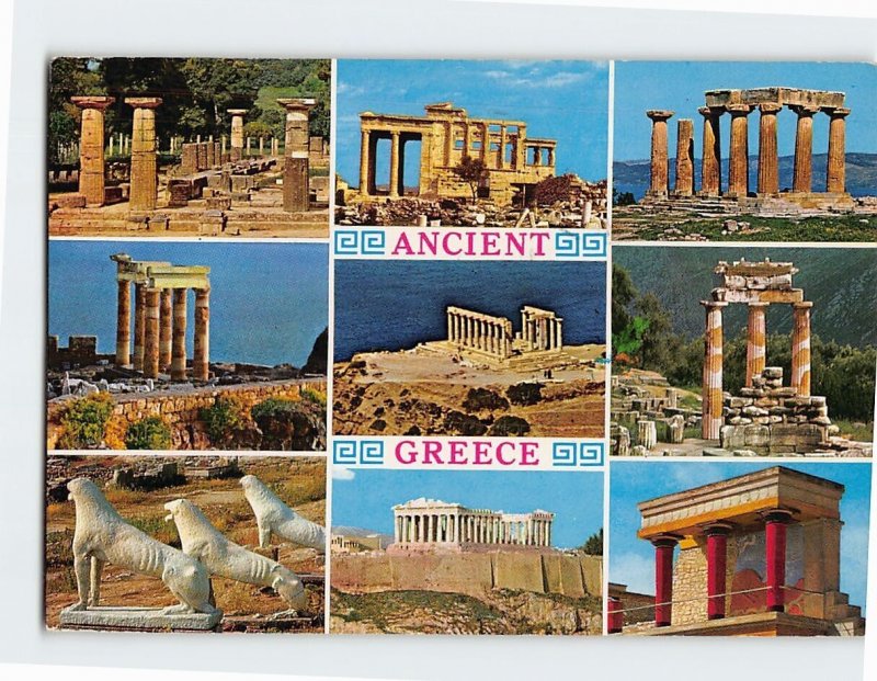 Postcard Multiple Views of Ancient Greece