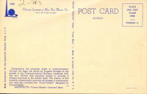 NY - New York World's Fair, 1939. Communications Building
