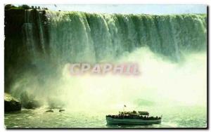 Postcard Old Maid of the Mist excursion steamer below-the-year Canadian Harse...