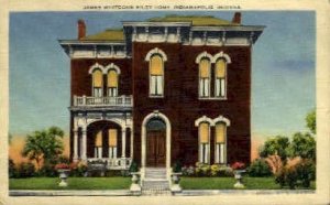 James Whitcomb Riley Home - Indianapolis , Indiana IN